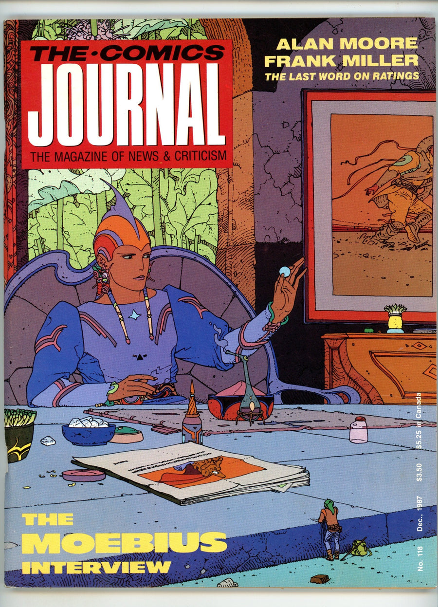 The Comics Journal  118  Mid Grade  (1987)  