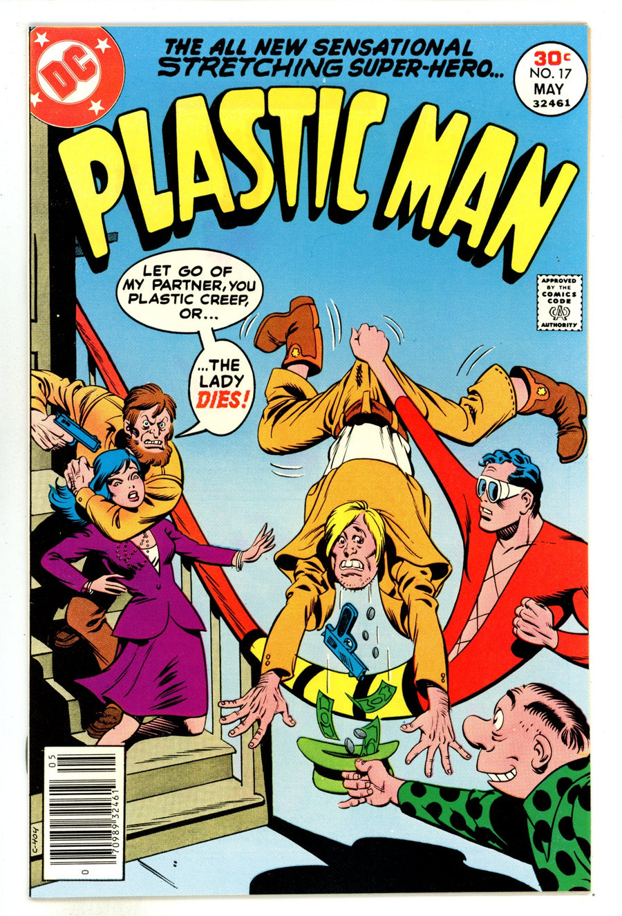Plastic Man Vol 1 17 NM- (9.2) (1977) 