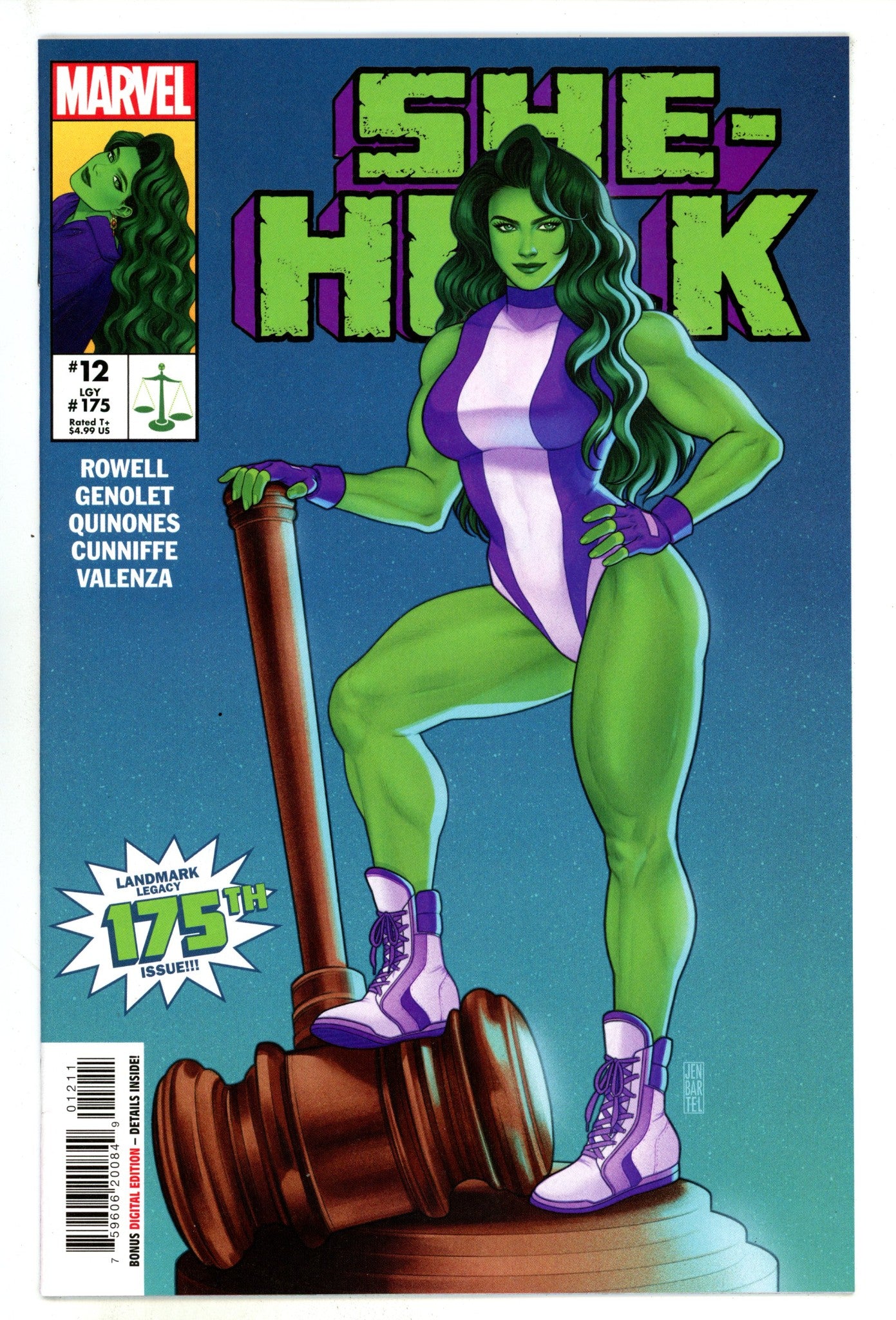 She-Hulk Vol 1 12 (175) High Grade (2023) 