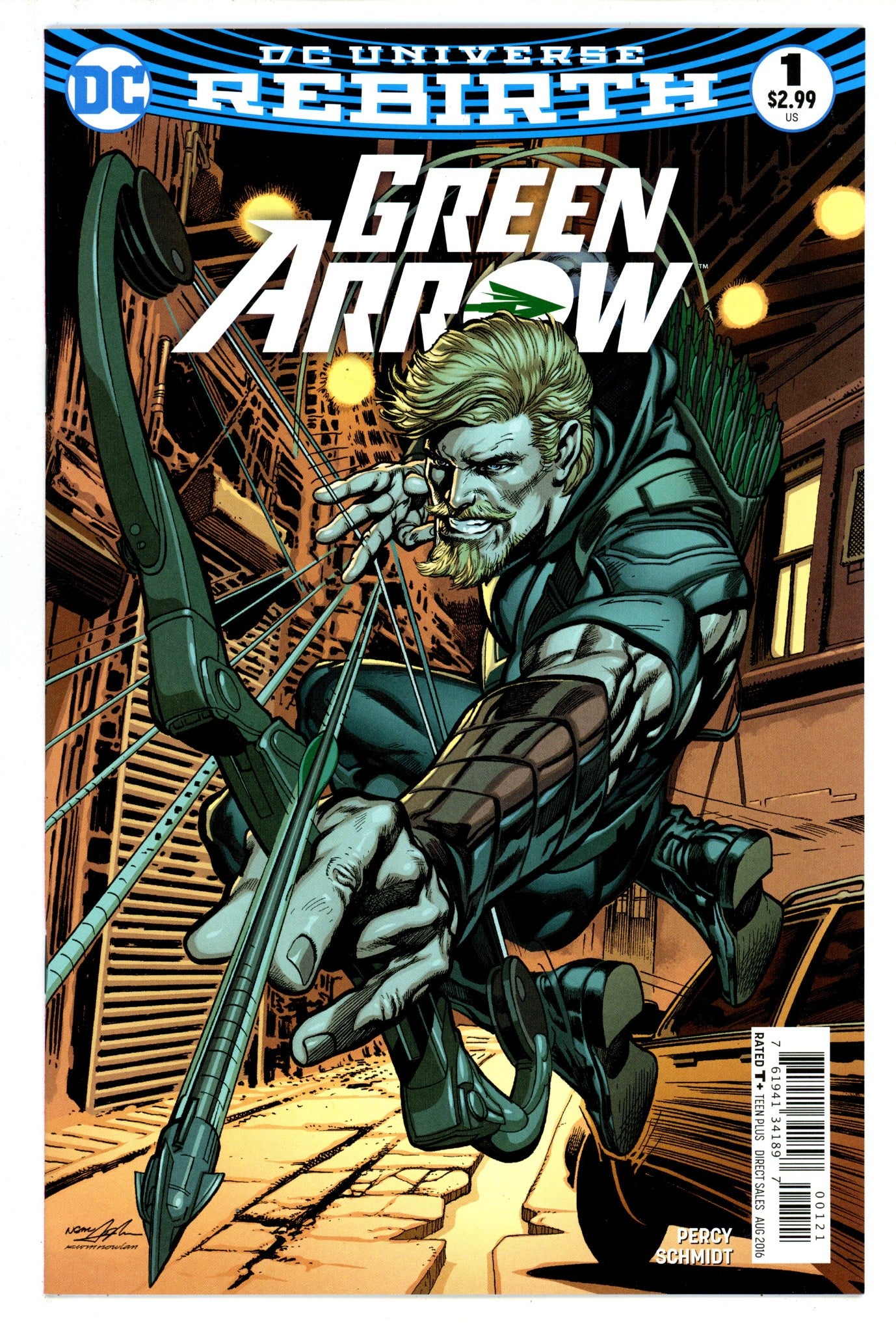 Green Arrow Vol 6 1 High Grade (2016) Adams Variant 