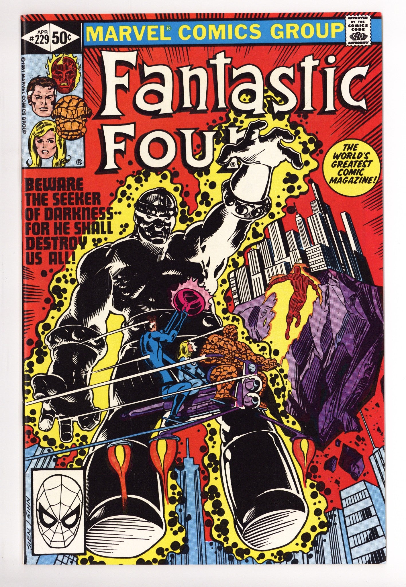 Fantastic Four Vol 1 229 High Grade (1981) 