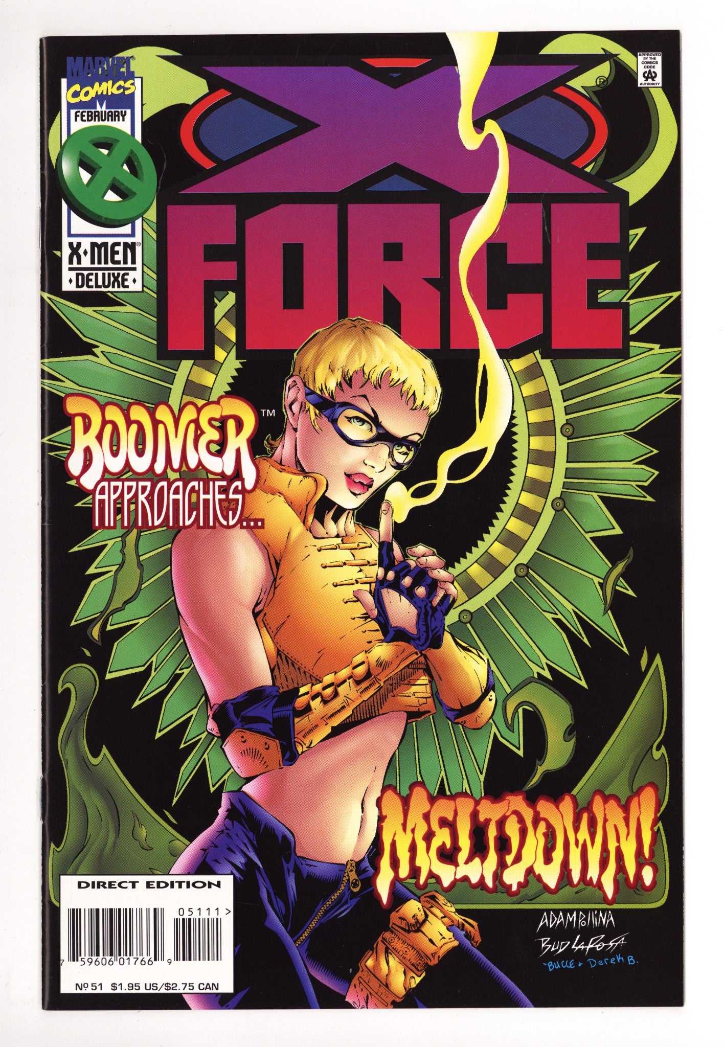 X-Force Vol 1 51 High Grade (1996) 