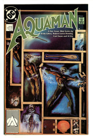 Aquaman Vol 3 1 Mid Grade (1989)