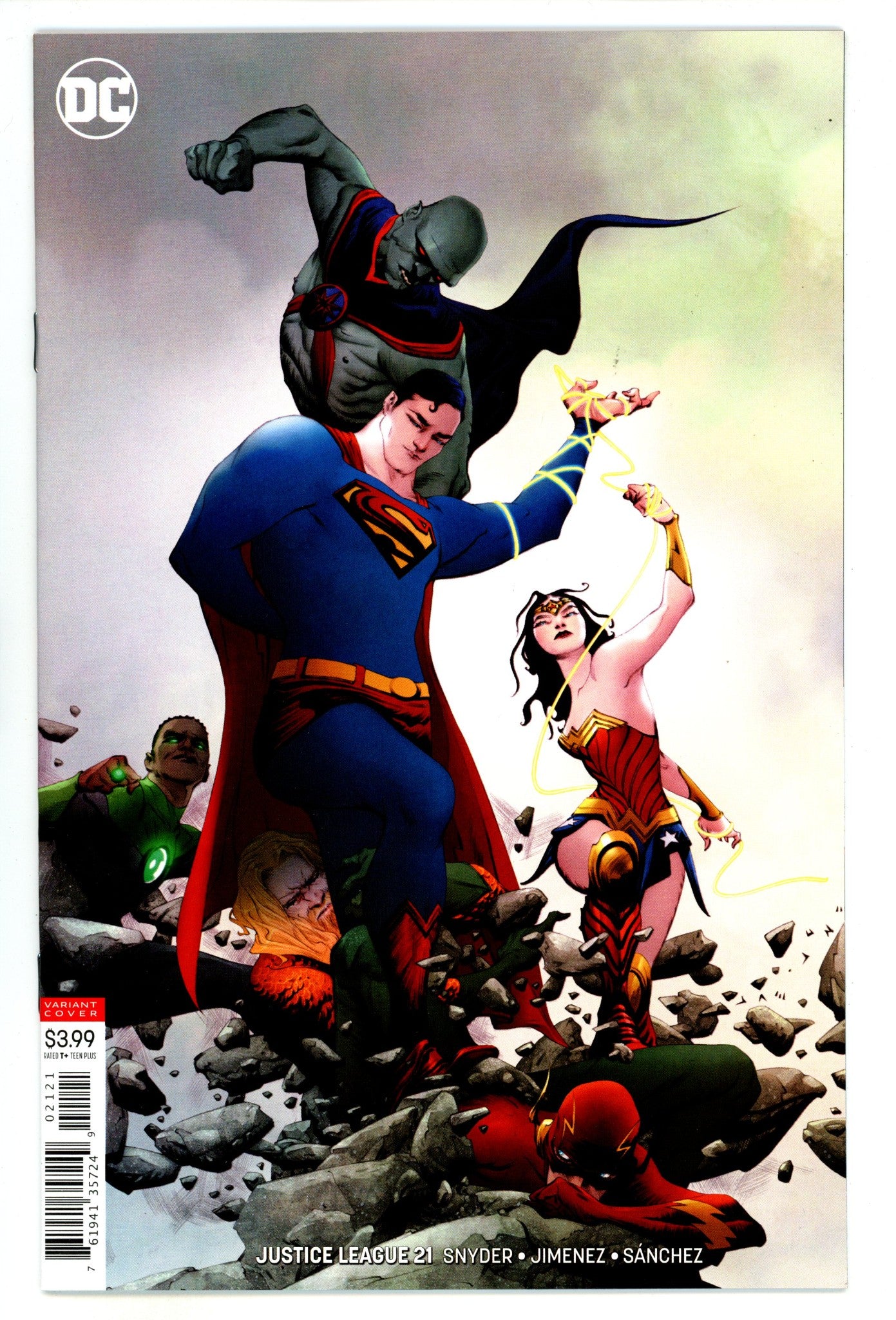 Justice League Vol 3 21 High Grade (2019) Lee Variant 