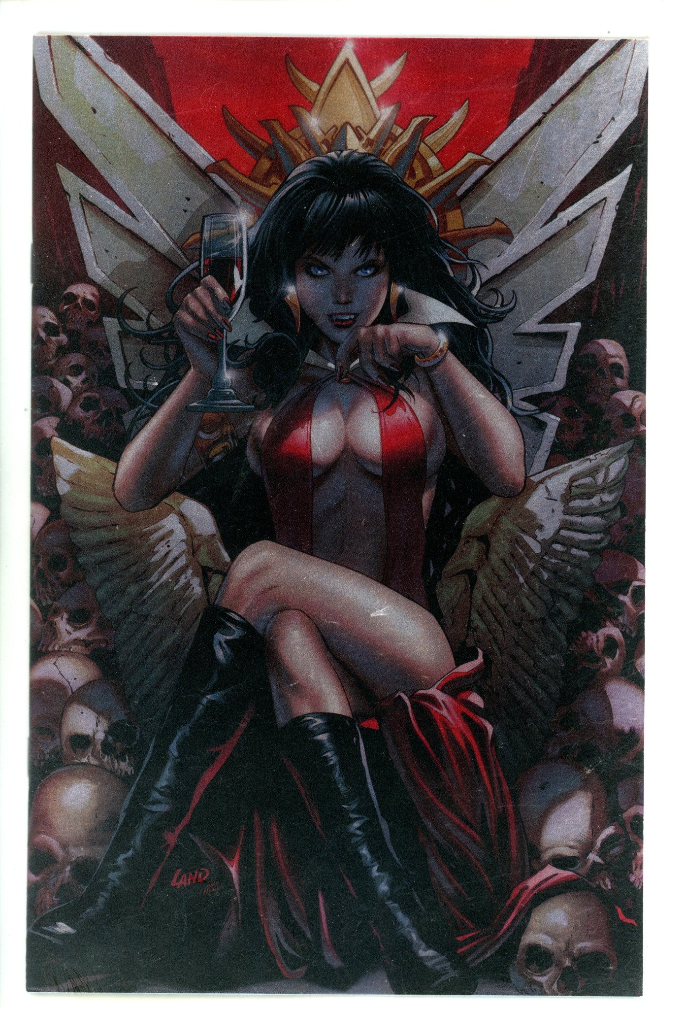 Vampirella Vol 8 2 Land Foil Virgin 2 Cvr G Land Foil Virgin NM- (2025)
