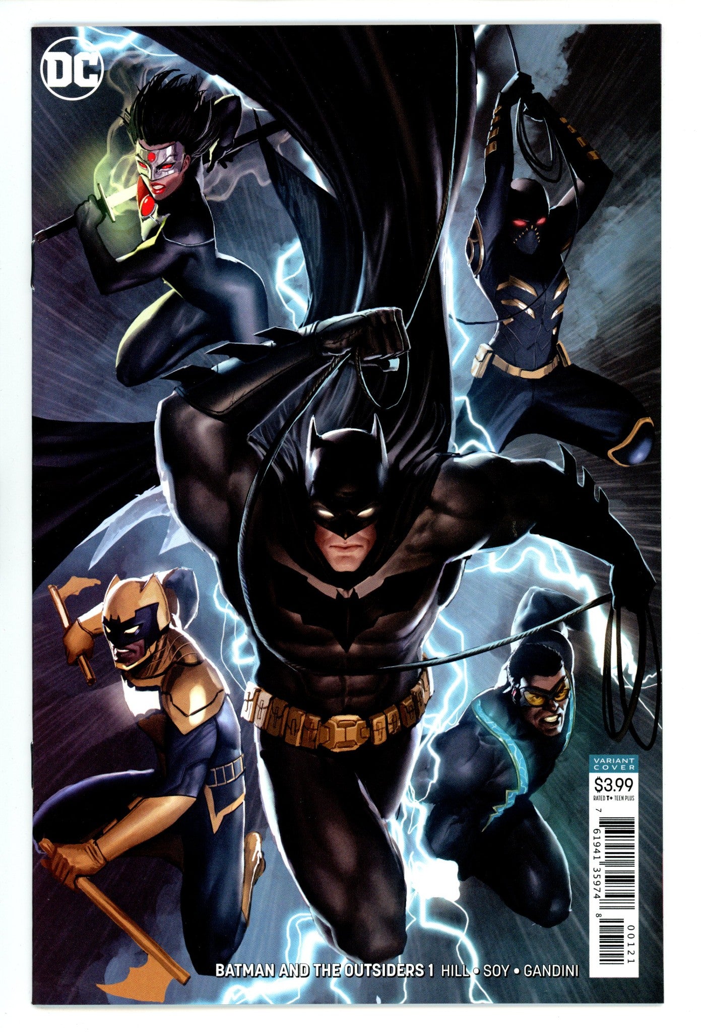Batman & the Outsiders Vol 3 1 High Grade (2019) Šejić Variant 