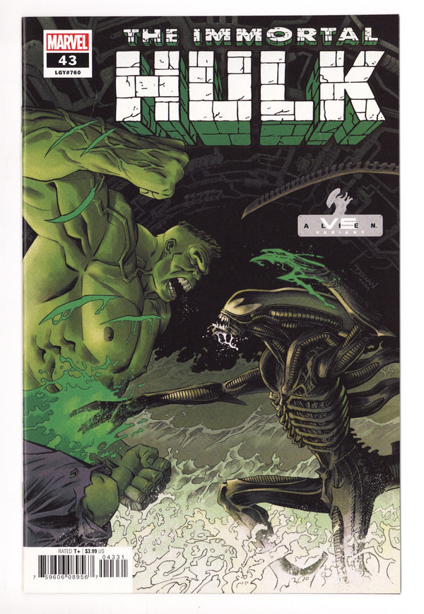 Immortal Hulk 43 NM (9.4) (2021) Shalvey Variant