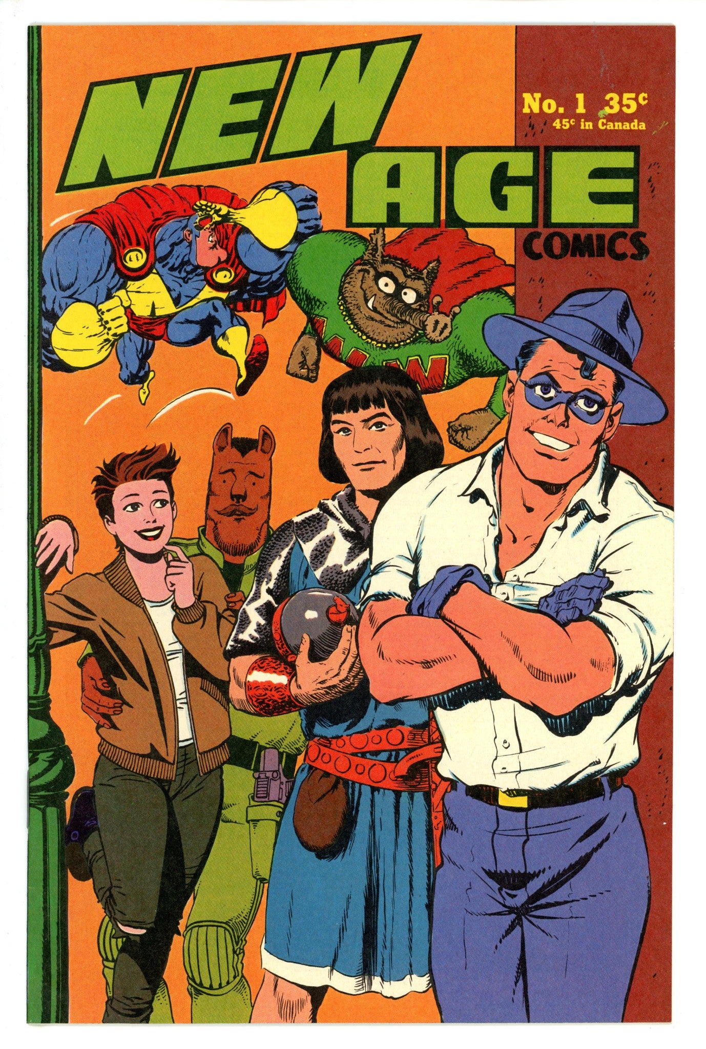 New Age Comics 1 VF+ (1985)