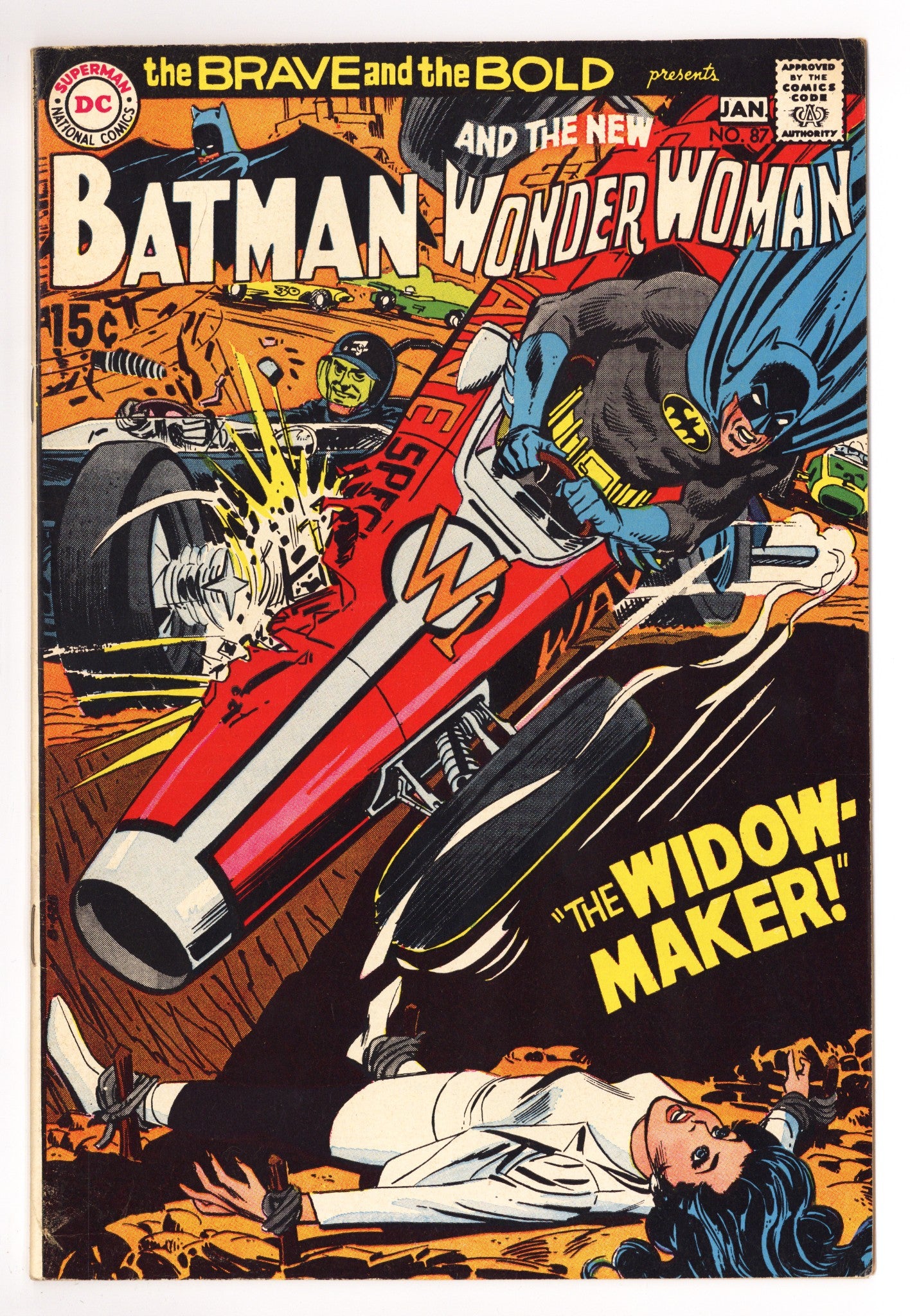 The Brave and the Bold Vol 1 87 VF- (7.5) (1969) 