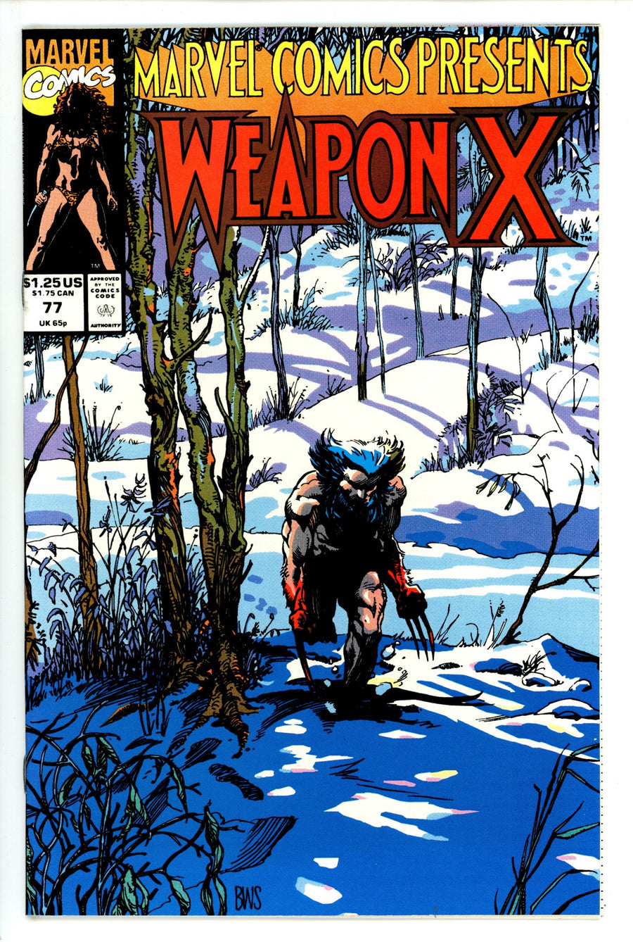 Marvel Comics Presents Vol 1 77 VF+ (8.5) (1991) 