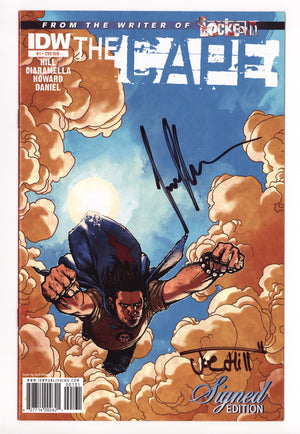 The Cape 1 VF (8.0) (2011) Howard Incentive Variant Signed x2 Cover Joe Hill & Jason Ciaramella