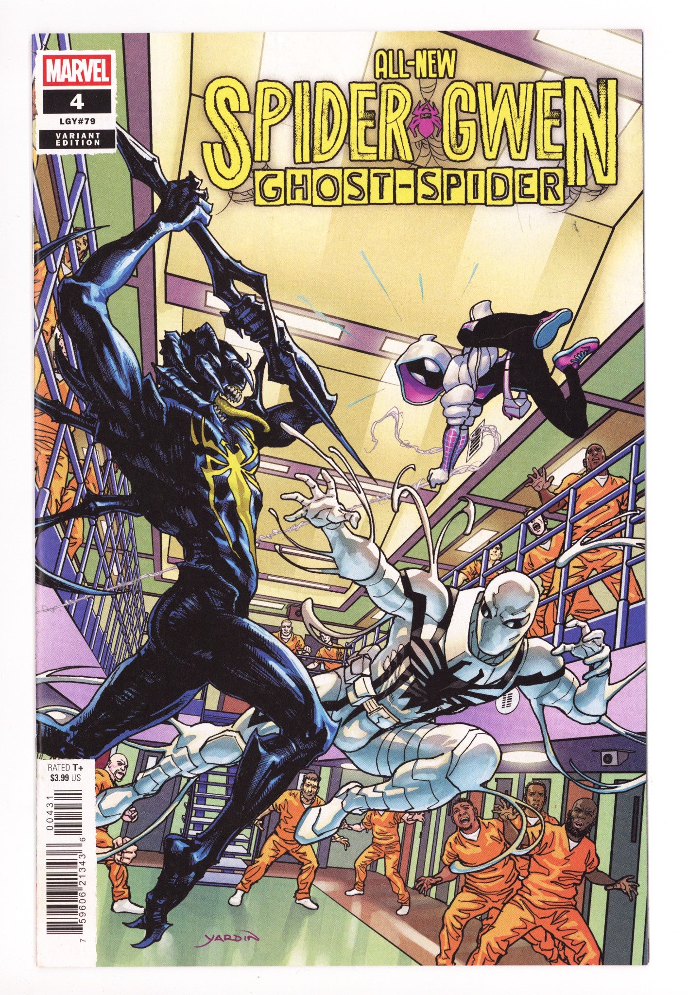 All-New Spider-Gwen: The Ghost-Spider 4 Yardin Variant (2025)