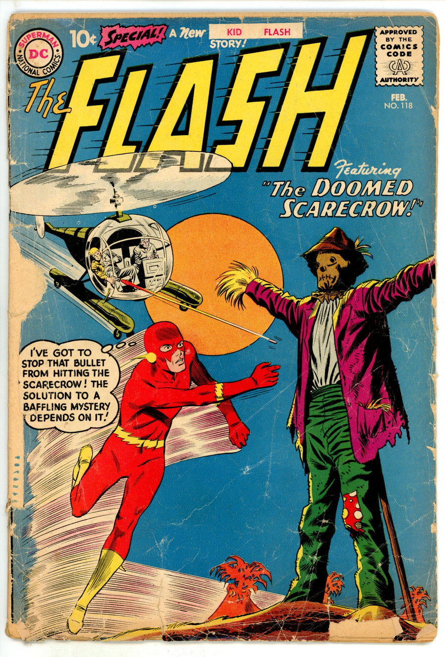 The Flash Vol 1 118 PR (0.5) (1961) 