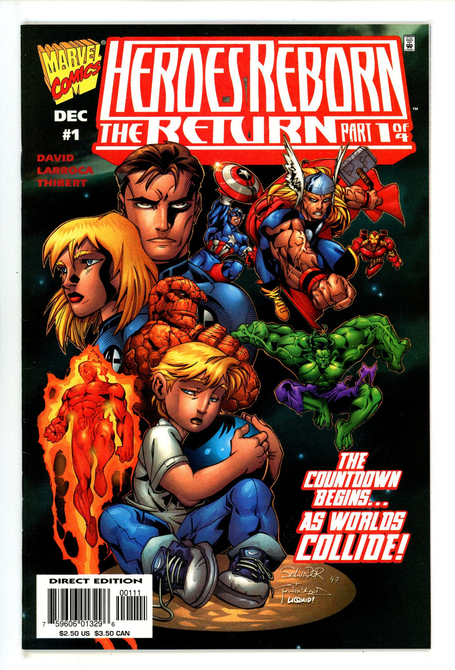 Heroes Reborn: The Return 1 Mid Grade (1997) 