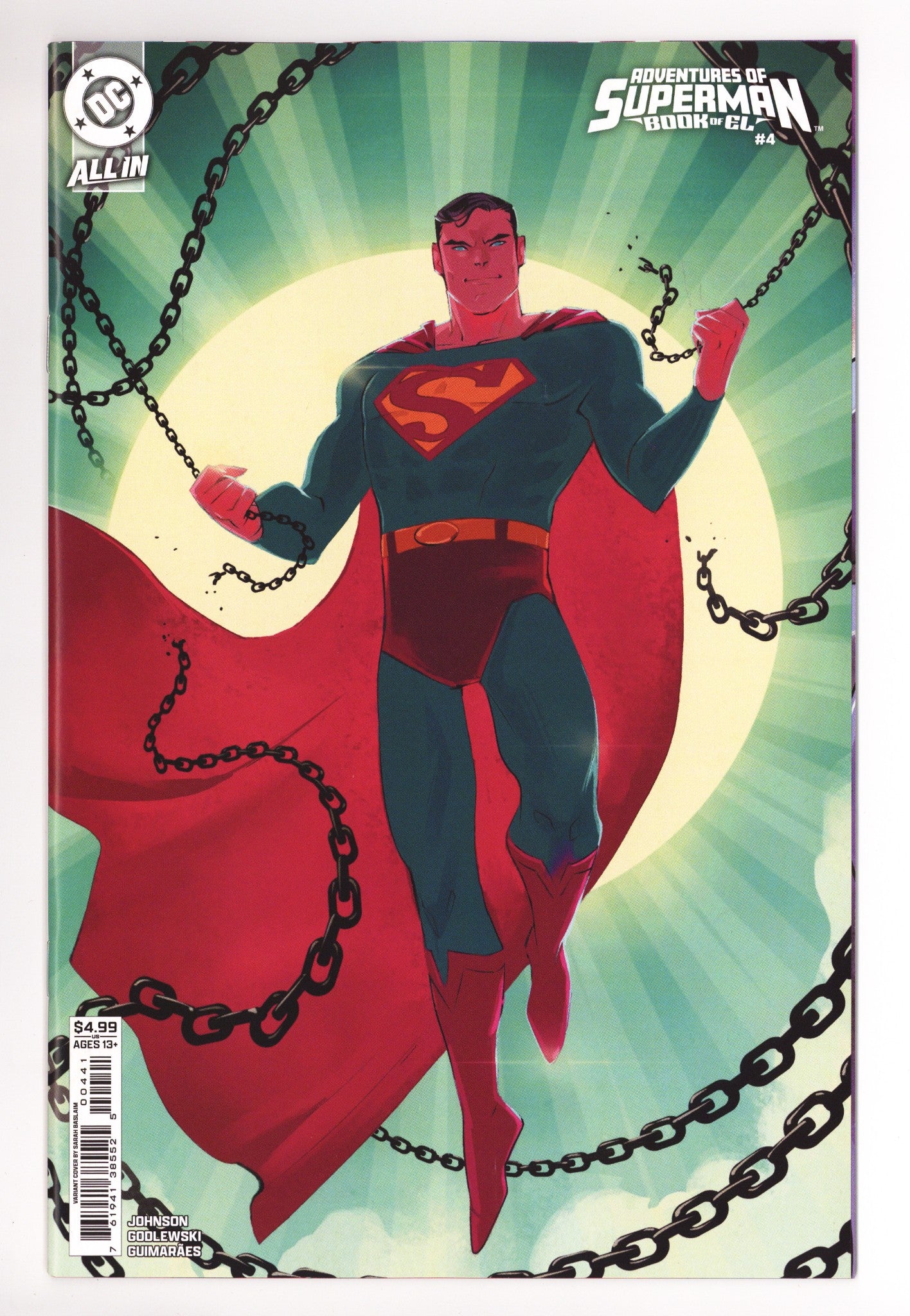 Adventures Of Superman Book Of El 4 Baslaim Variant (2025)