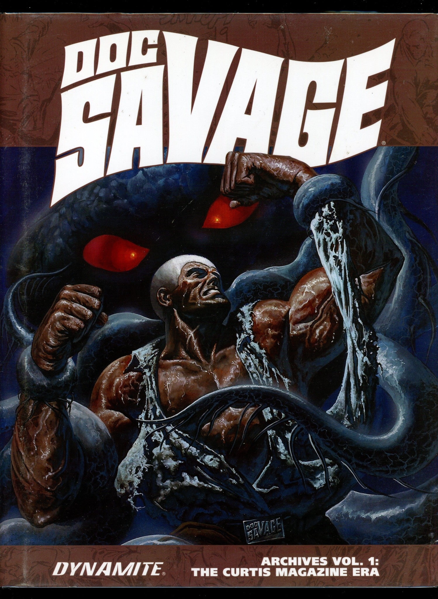 Doc Savage Archives HC Vol 1 High Grade w/ Dustcover Jacket (2014) 