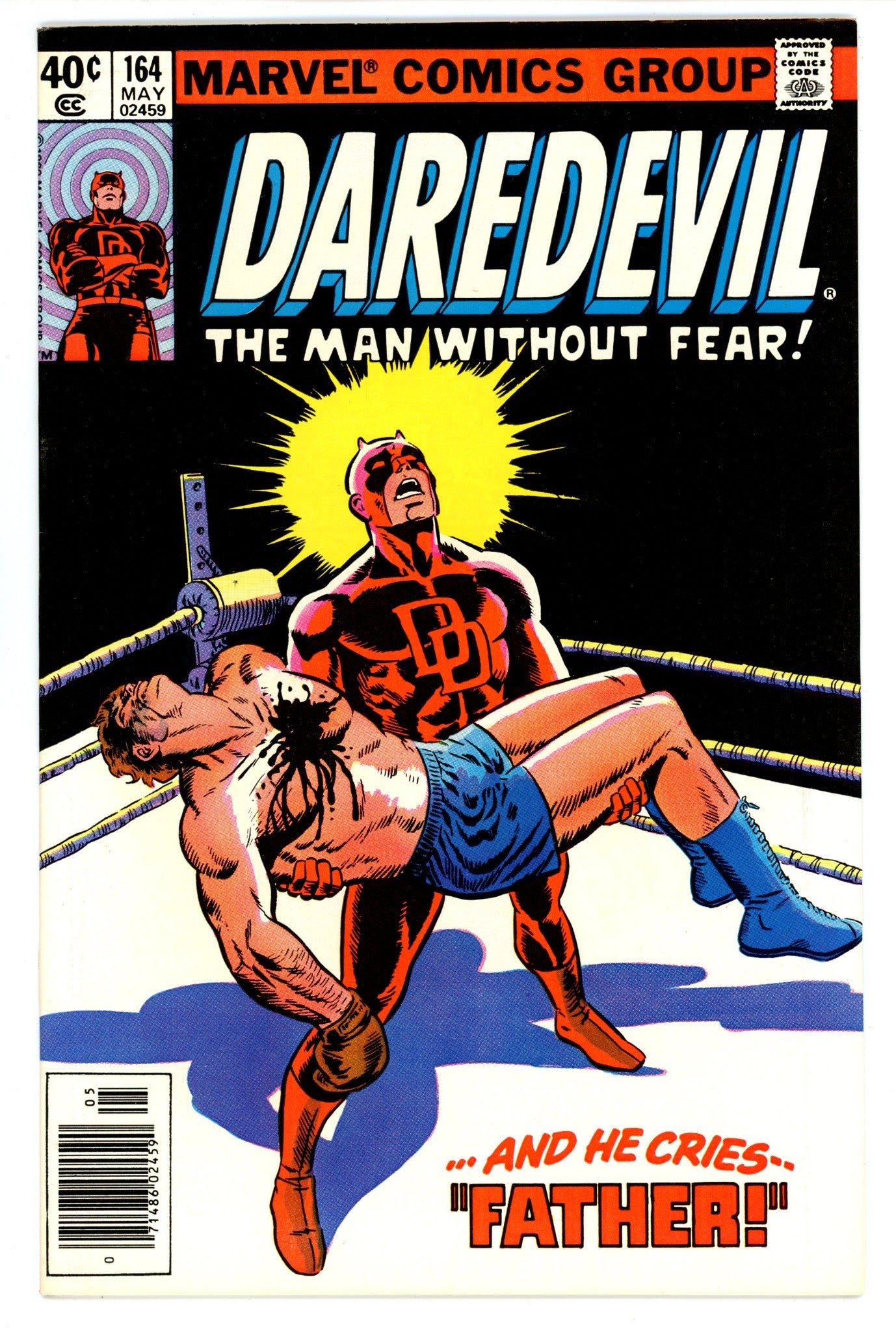 Daredevil Vol 1 164 VF (8.0) (1980) Newsstand 