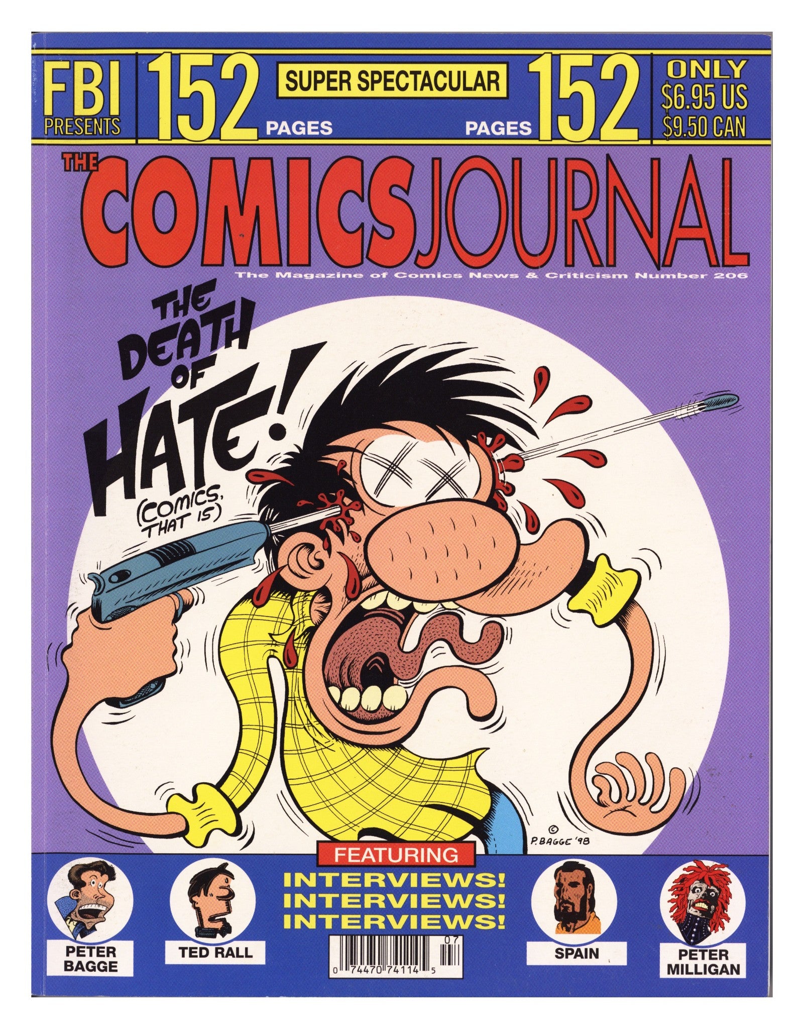 The Comics Journal 206 High Grade (1998) 