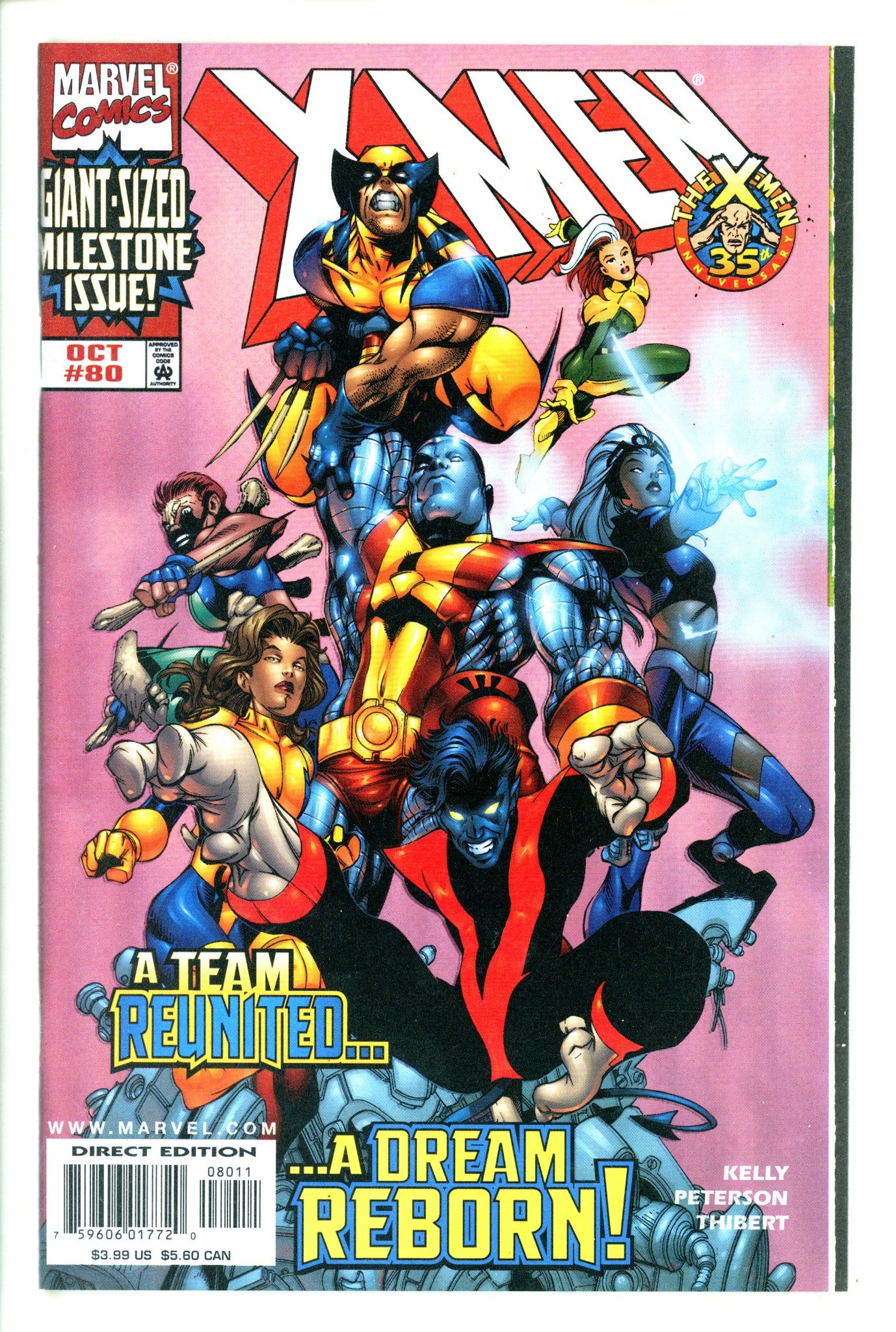 X-Men Vol 1 80 Foil Variant (1998)