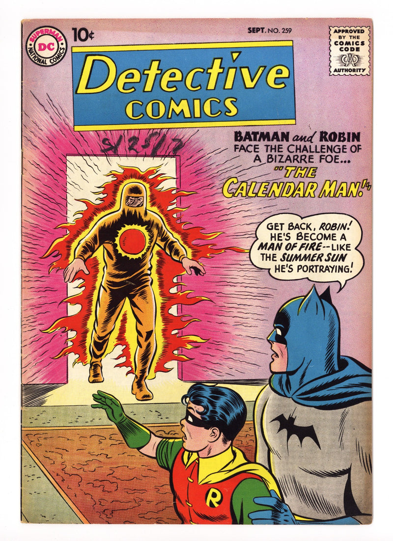 Detective Comics Vol 1 259 FN (6.0) (1958) 
