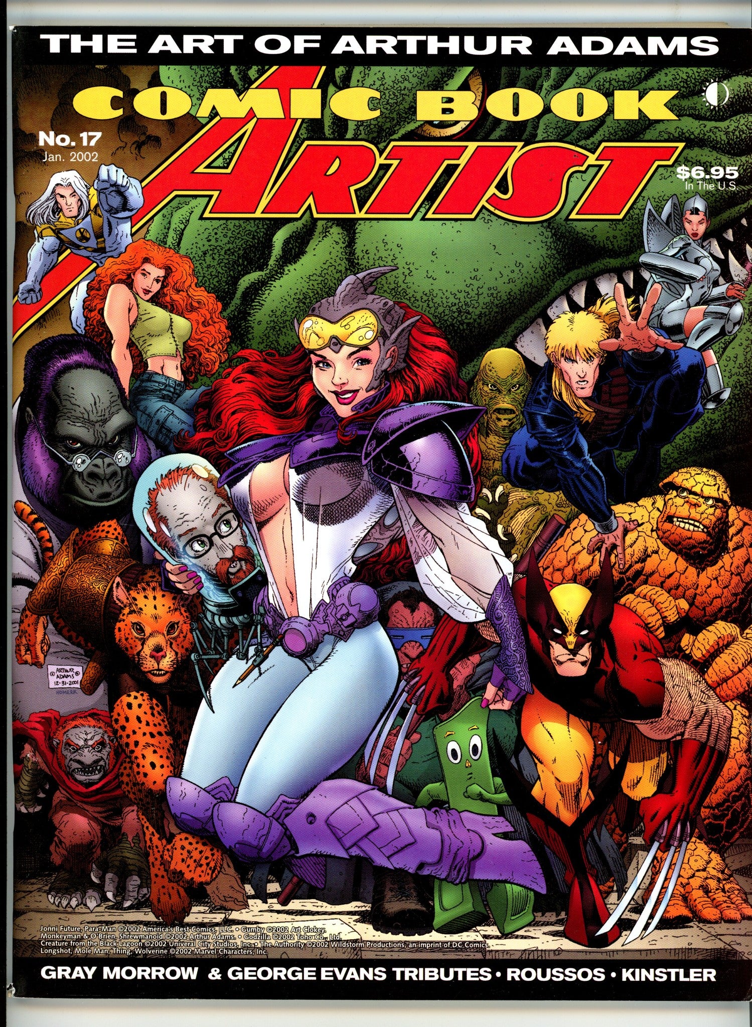 Comic Book Artist Vol 1 17 VF (2002)