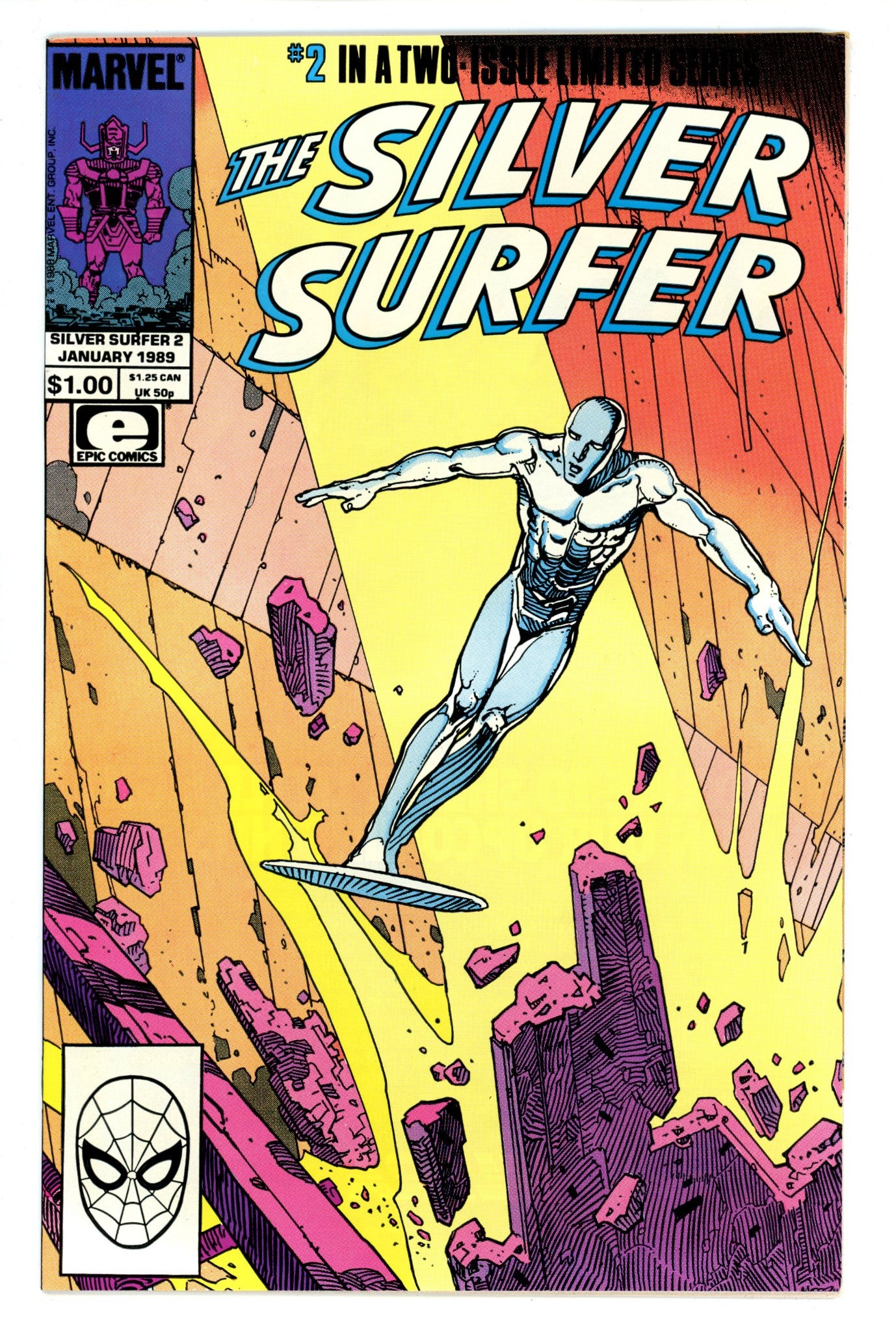 The Silver Surfer Vol 4 2 VF/NM (9.0) (1989) 