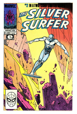 The Silver Surfer Vol 4 2 VF/NM (9.0) (1989)