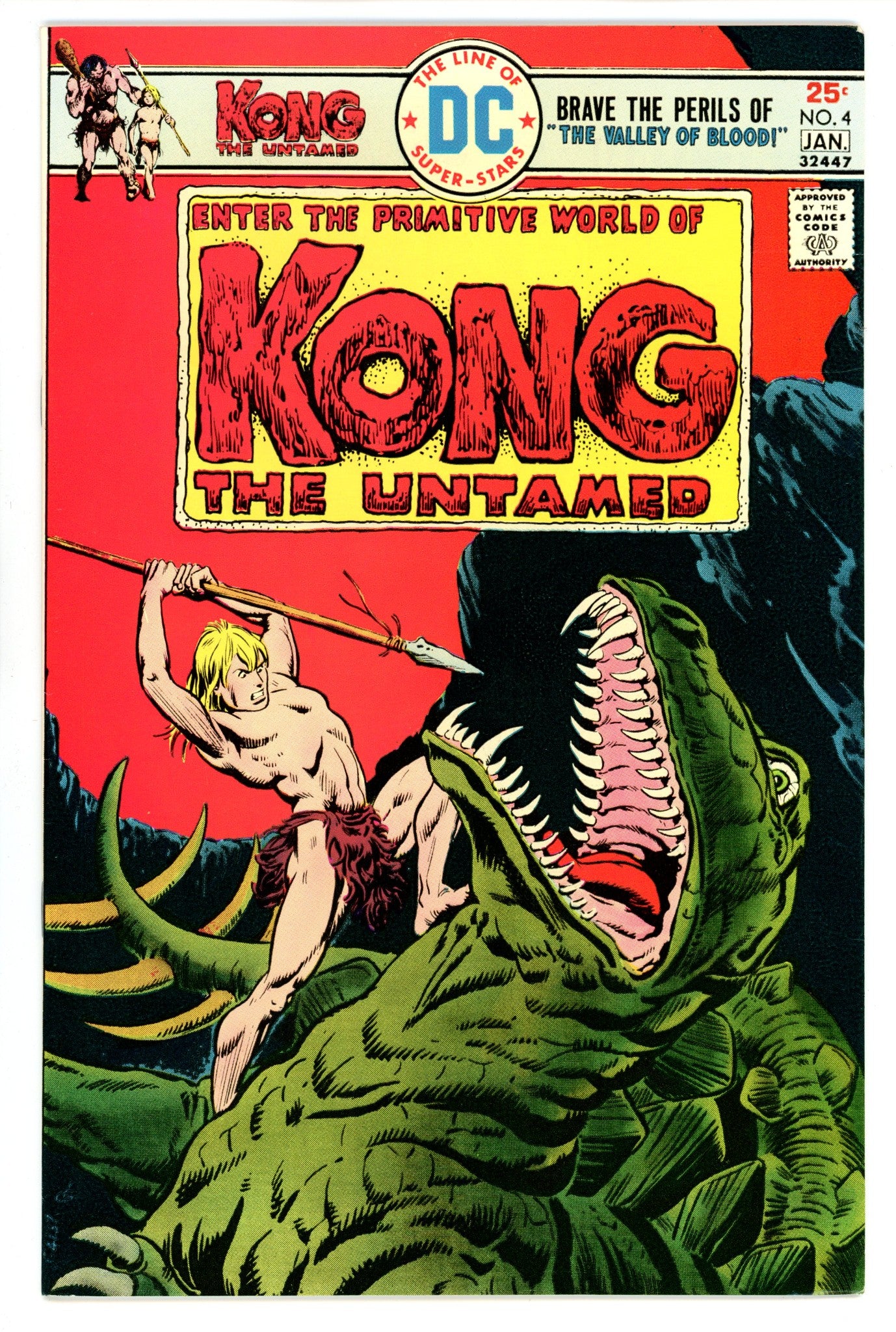 Kong the Untamed 4 VF/NM (9.0) (1975) 