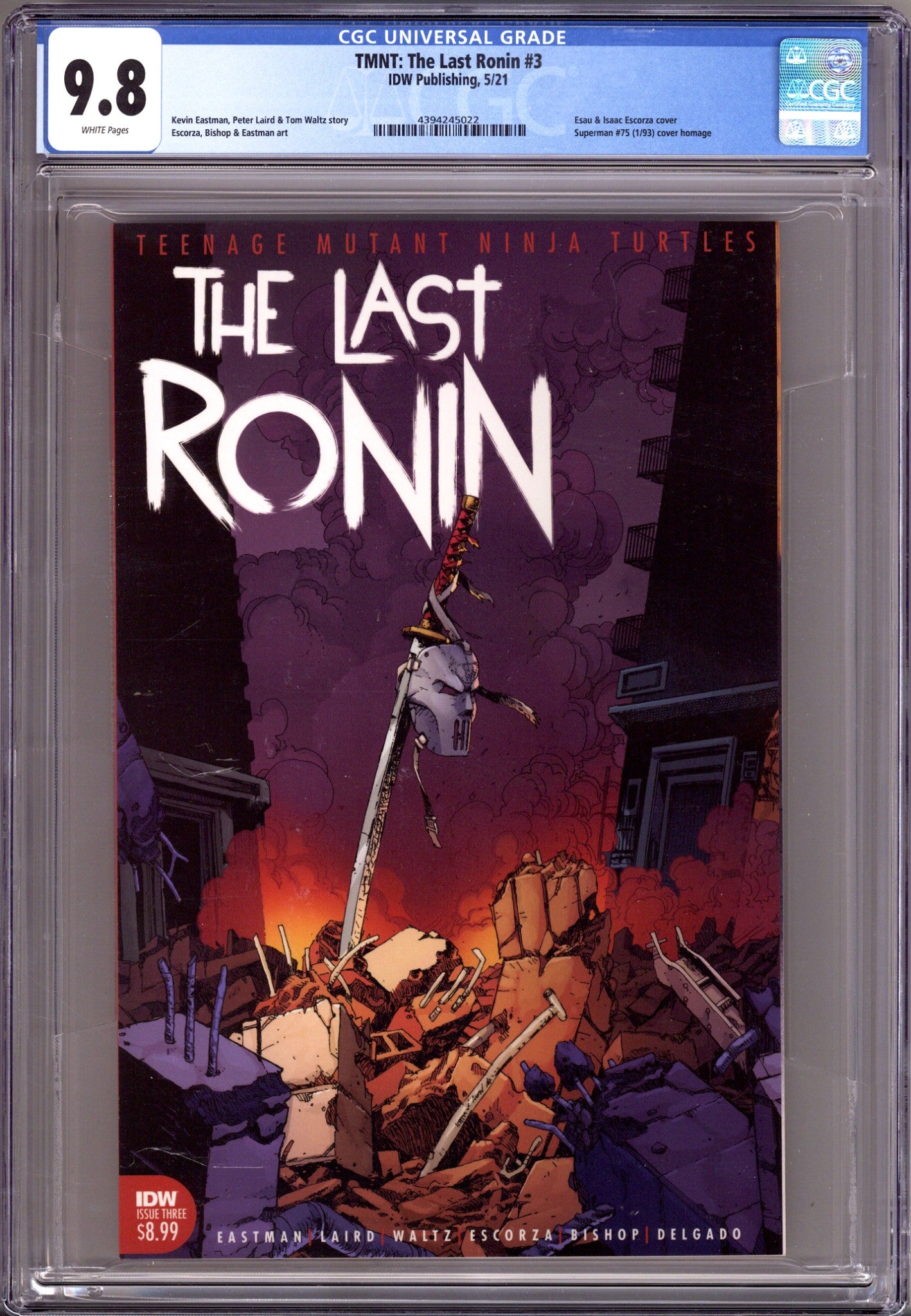 TMNT: The Last Ronin   3 CGC 9.8 (NM/M)   (2021)        