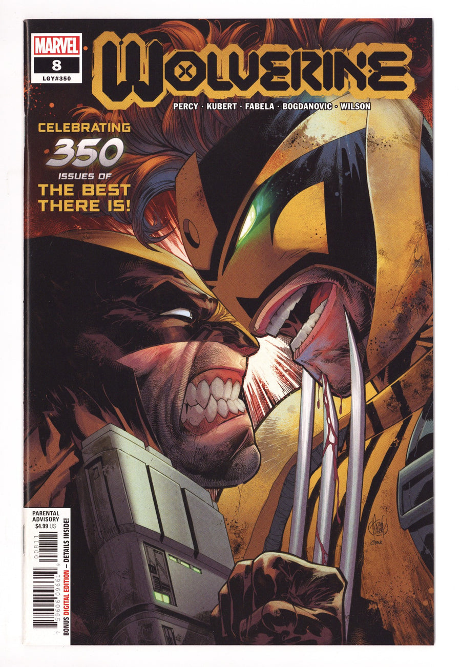 Wolverine Vol 7 8 (350) High Grade (2021) 