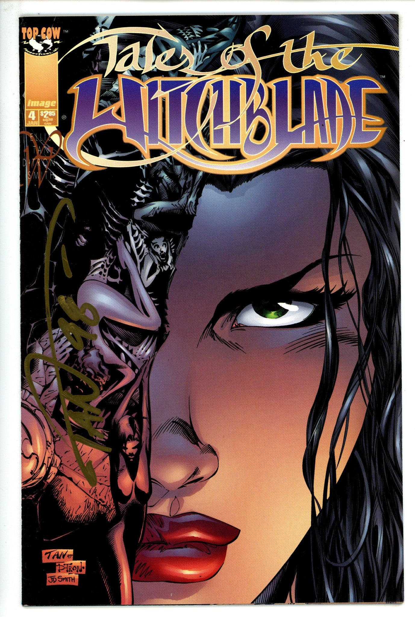 Tales of the Witchblade 4 VF+ Signed Billy Tan (1998)