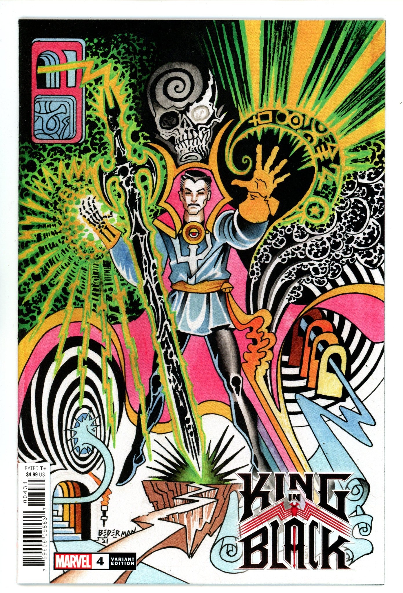 King in Black 4 High Grade (2021) Bederman Variant 