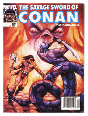 The Savage Sword of Conan Vol 1 180 Mid Grade (1990) Newsstand