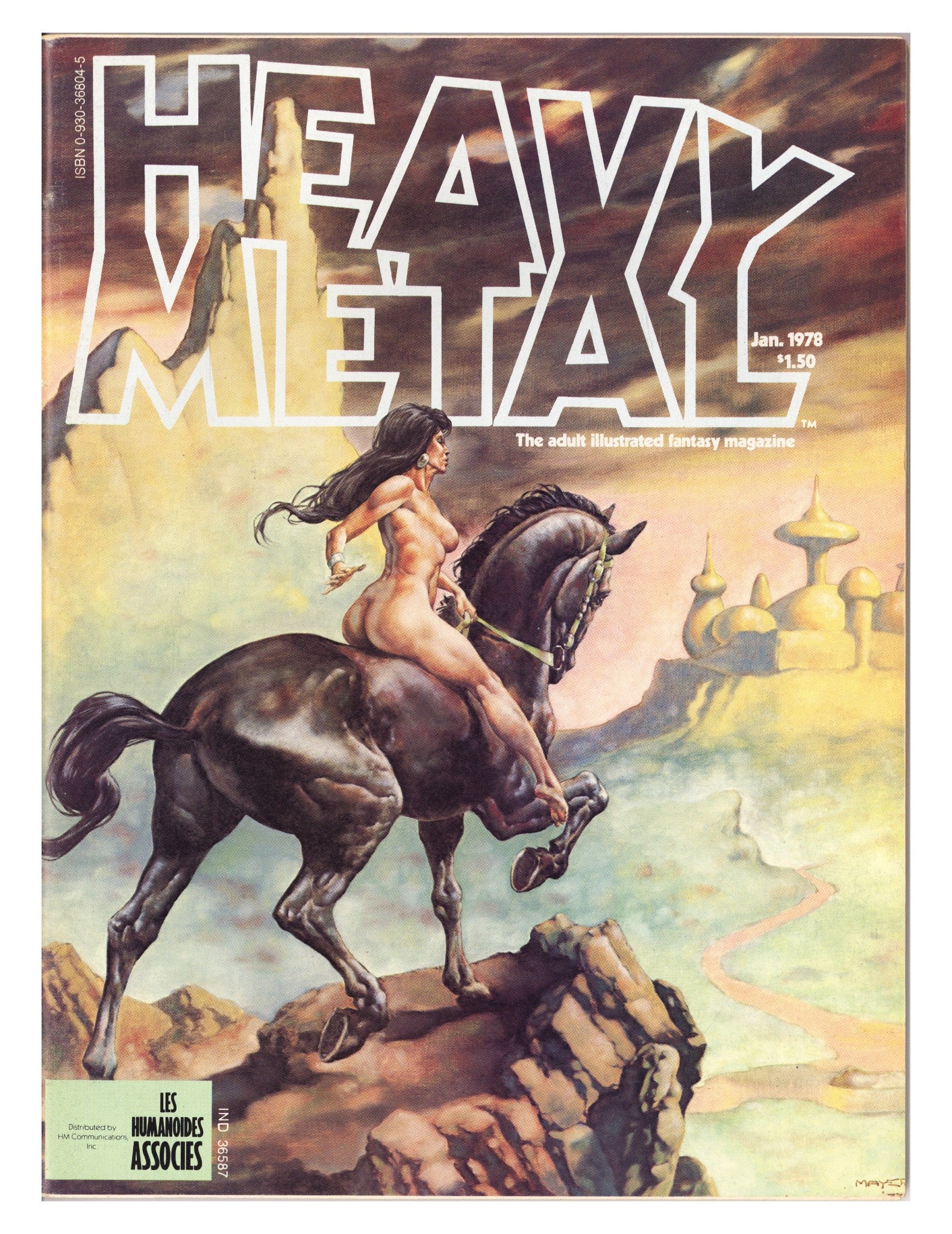 Heavy Metal Magazine Vol 1 10 VF (8.0) (1978) 