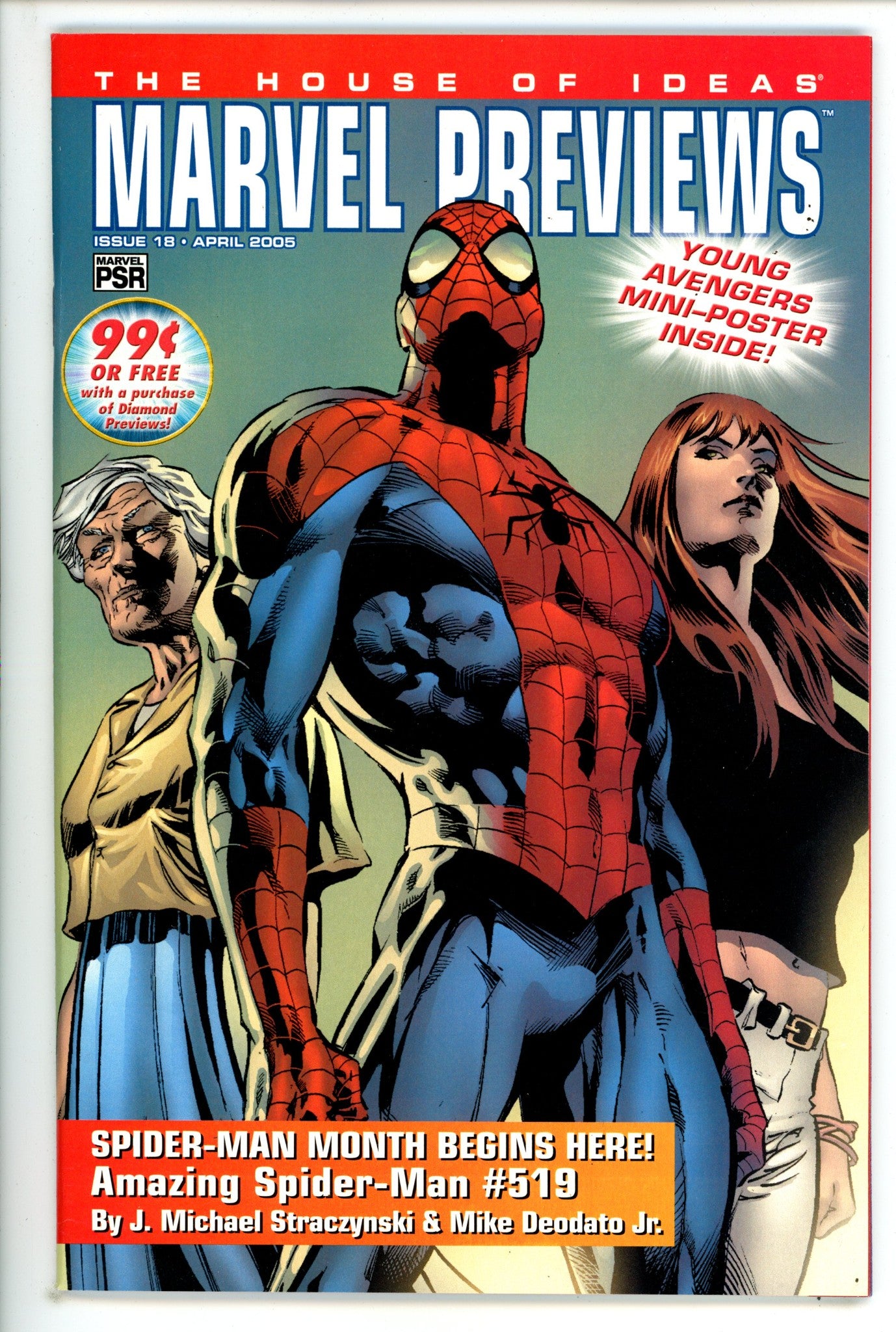 Marvel Previews Vol 1 18 High Grade (2005) 