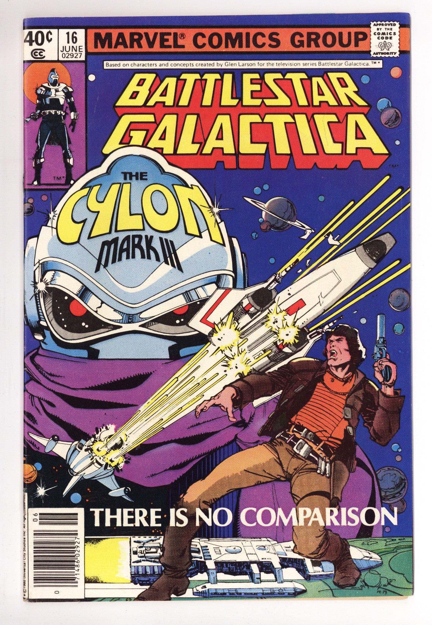 Battlestar Galactica Vol 1 16 High Grade (1980) 
