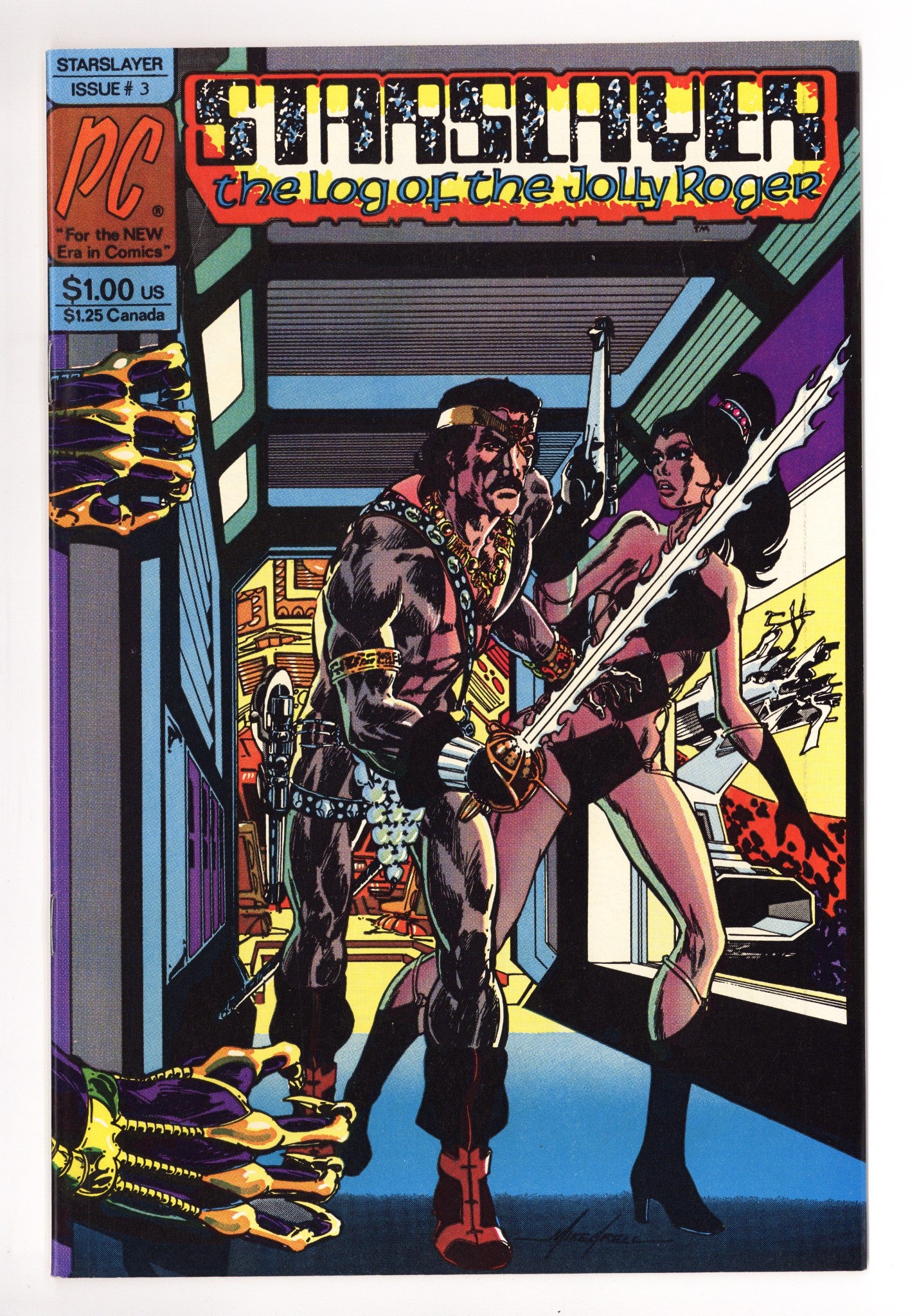 Starslayer Vol 1 3 Mid Grade (1982) 