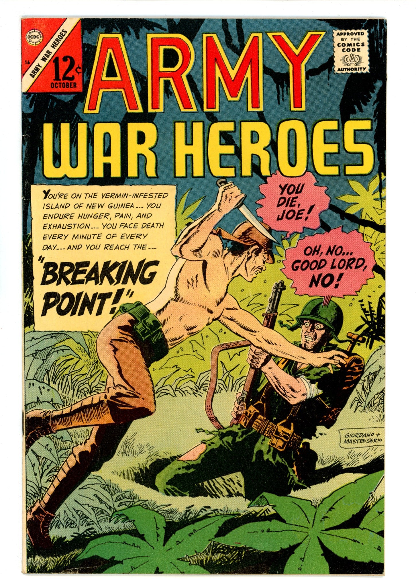 Army War Heroes 16 FN+ (6.5) (1966) 