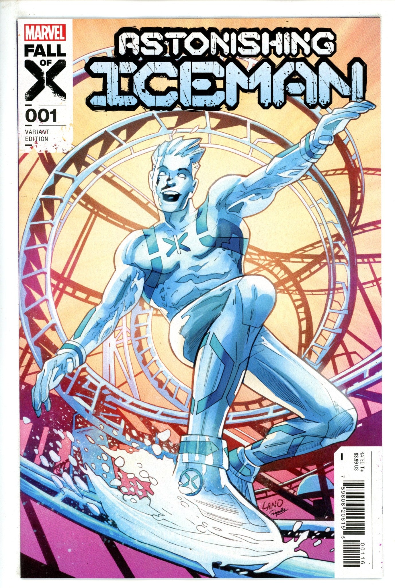 Astonishing Iceman 1 Land Incentive Variant NM- (2023)