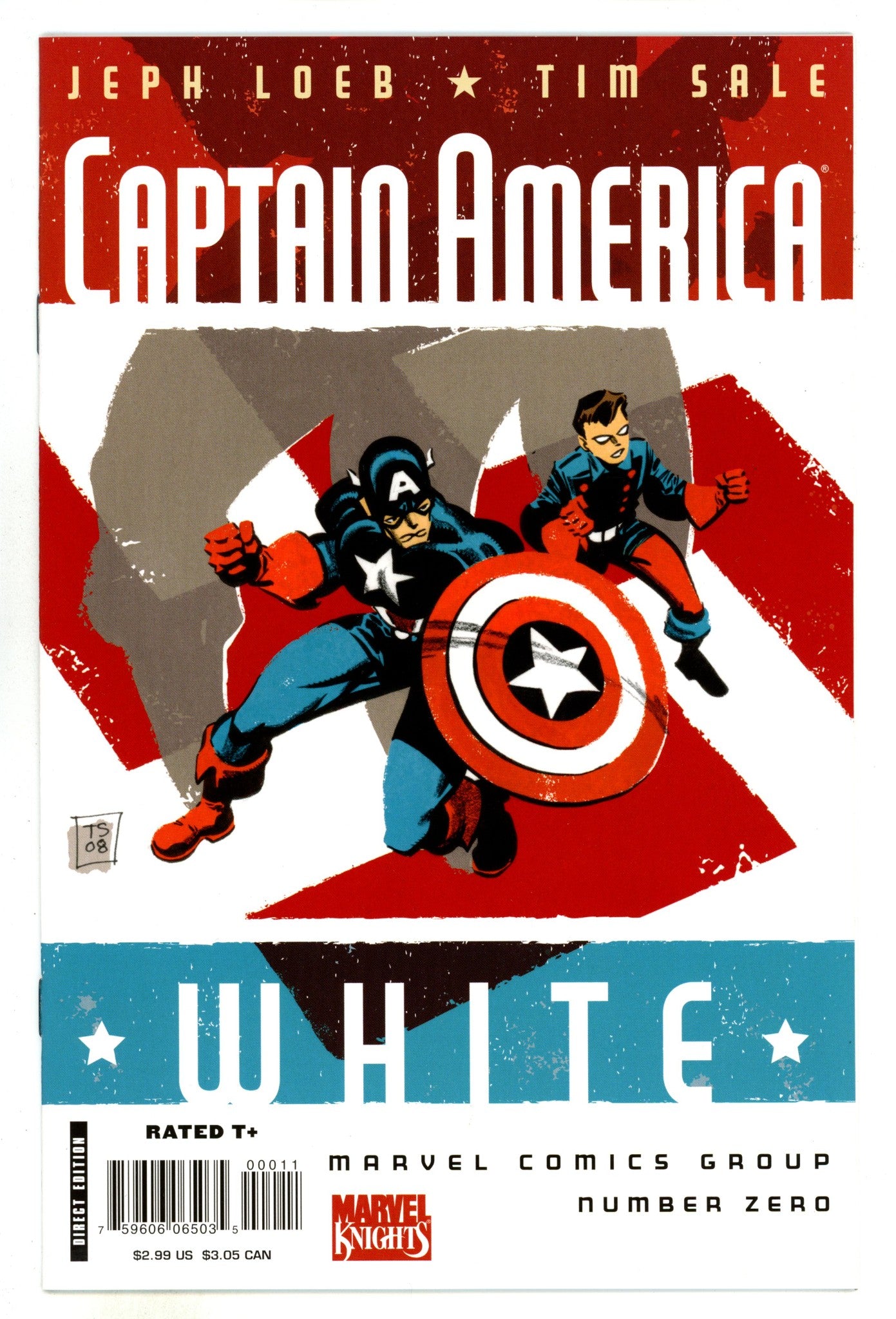 Captain America: White Vol 1 1 High Grade (2015) 