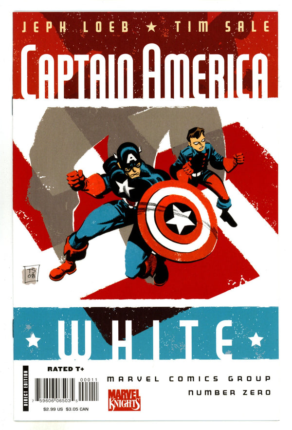 Captain America: White Vol 1 1 High Grade (2015)