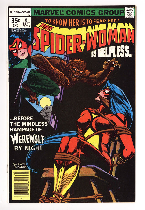 Spider-Woman Vol 1 6 VF+ (8.5) (1978)