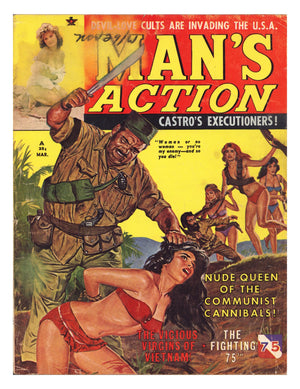 Man's Action Vol 3 12 GD (2.0) (1961)