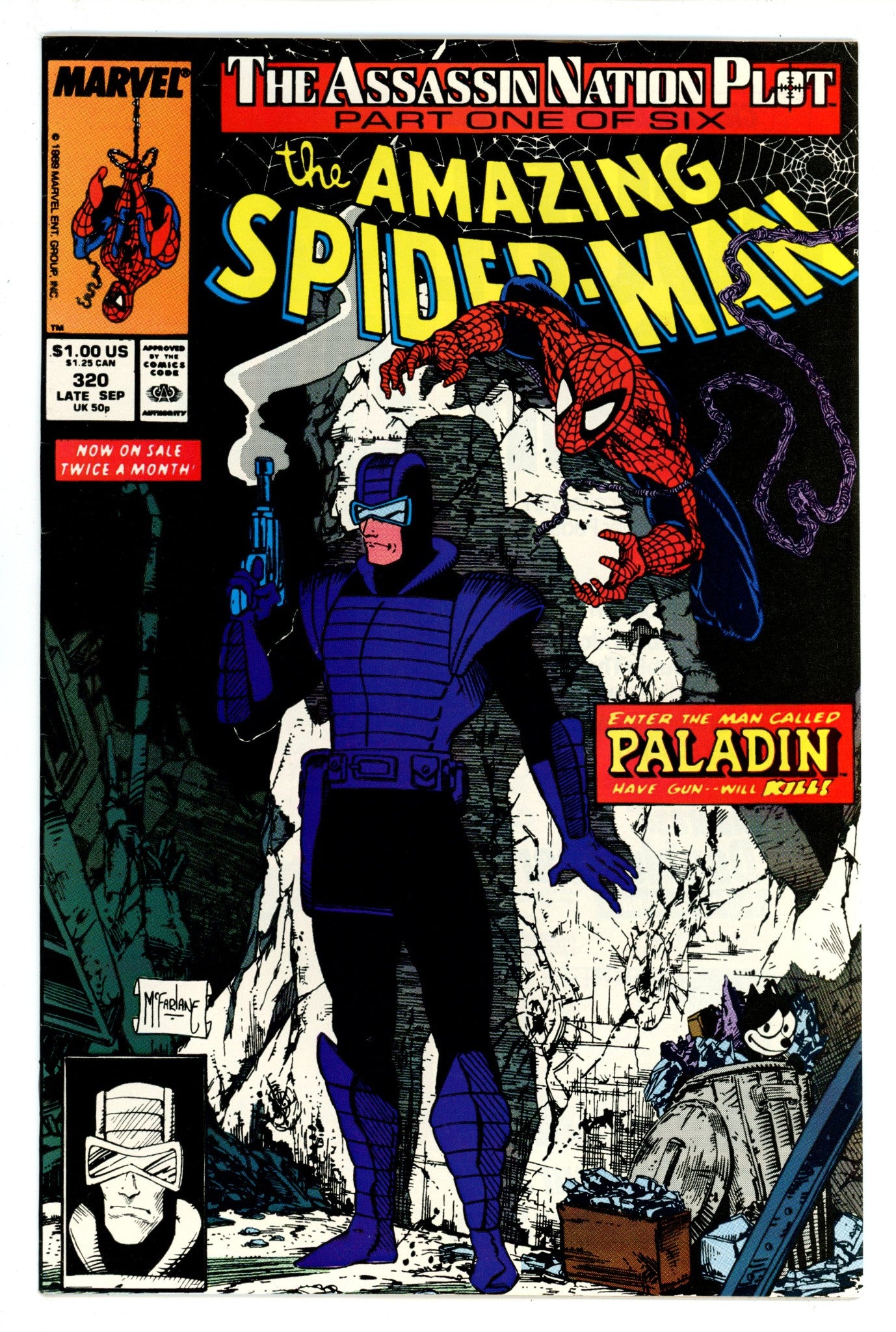 The Amazing Spider-Man Vol 1 320 VF- (7.5) (1989) 