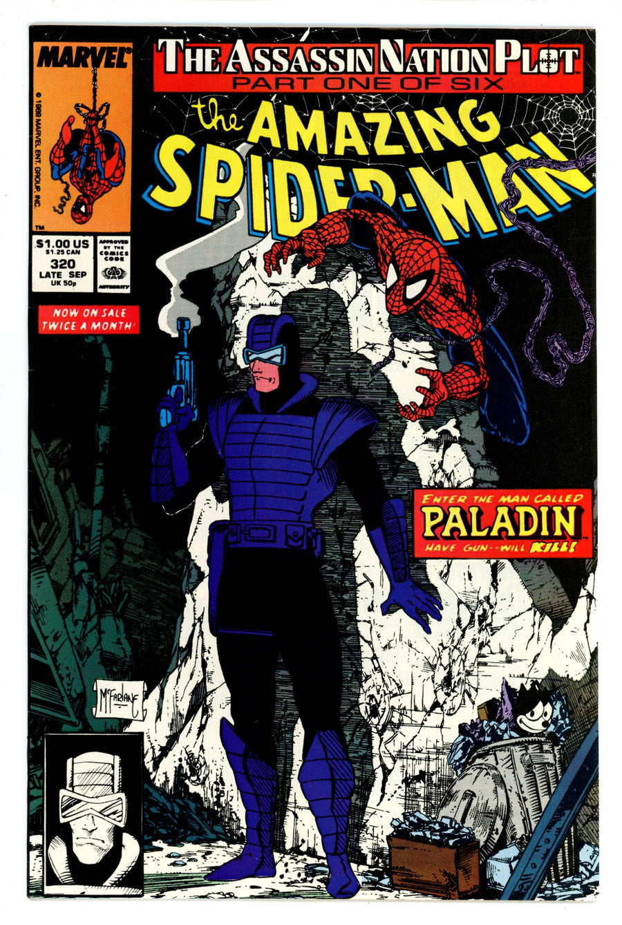 The Amazing Spider-Man Vol 1 320 VF- (7.5) (1989) 