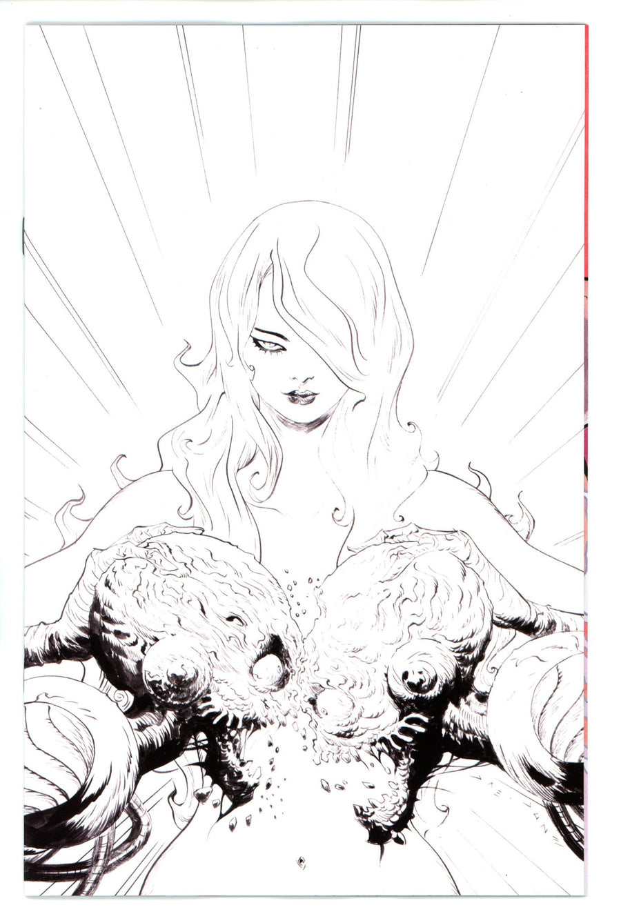 Red Sonja Attacks Mars 3 Lee B&W Virgin Incentive Variant (2025)