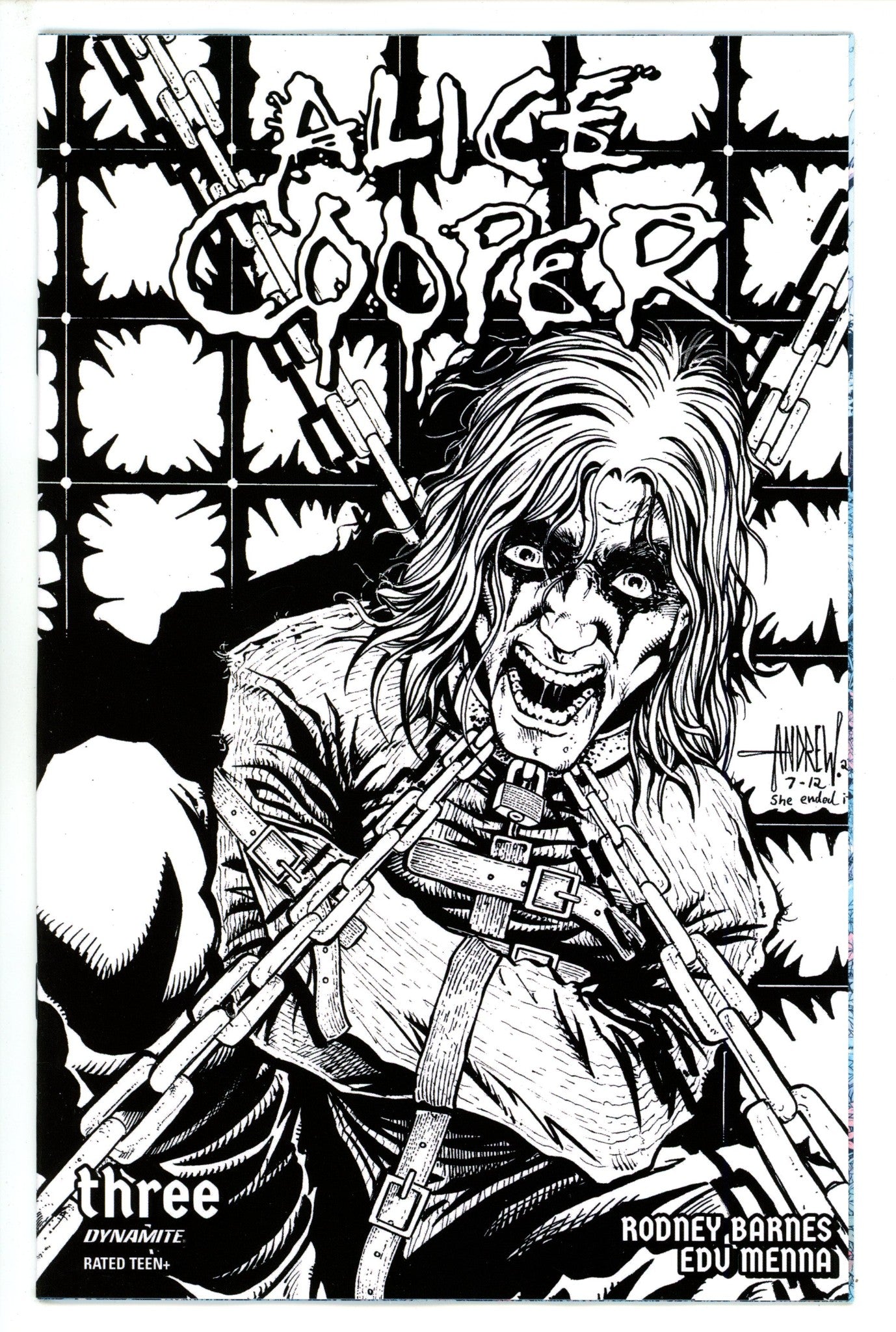 Alice Cooper 3 Mangum Incentive Variant (2023)
