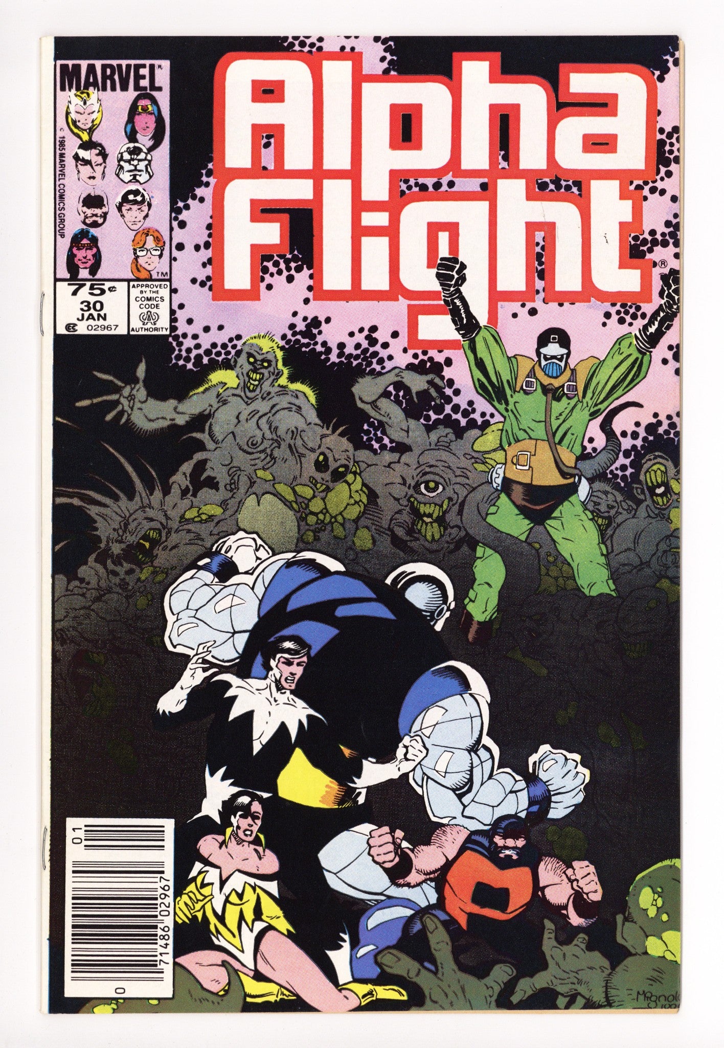 Alpha Flight Vol 1 30 FN- (5.5) (1986) Canadian Price Variant 