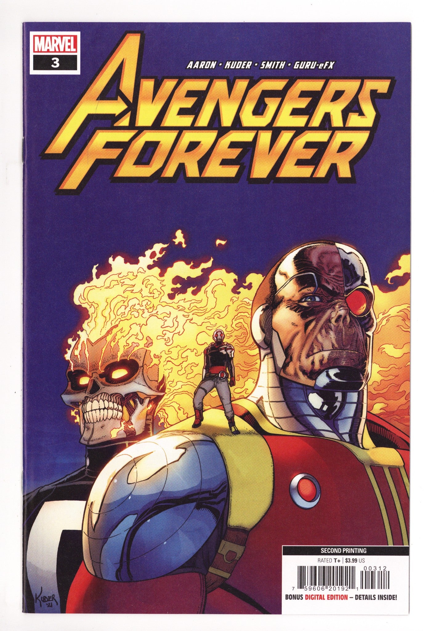 Avengers Forever Vol 2 3  High Grade   (2022)     2nd Print  