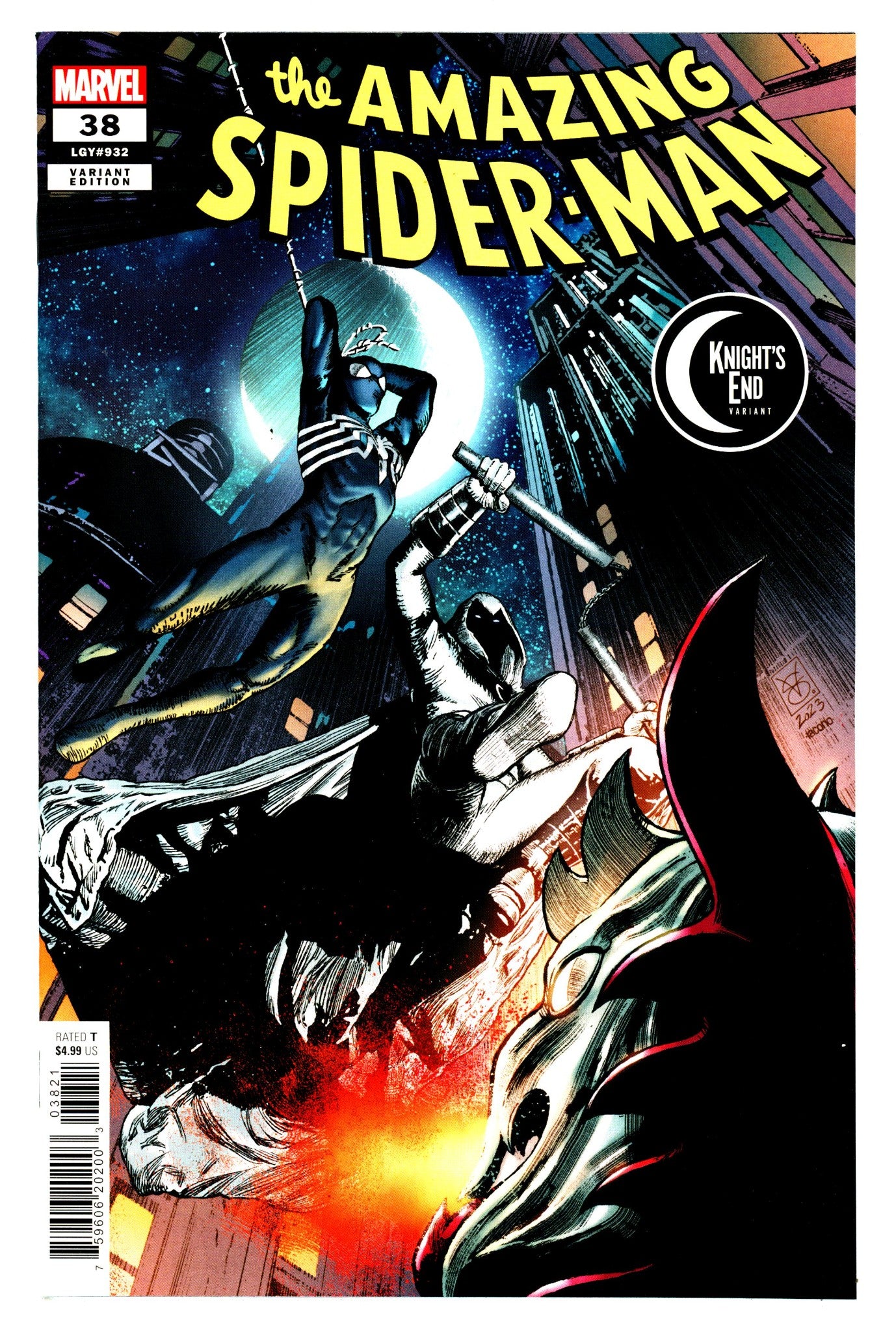 Amazing Spider-Man Vol 6 38 Giangiordano Knight's End Variant (2023)